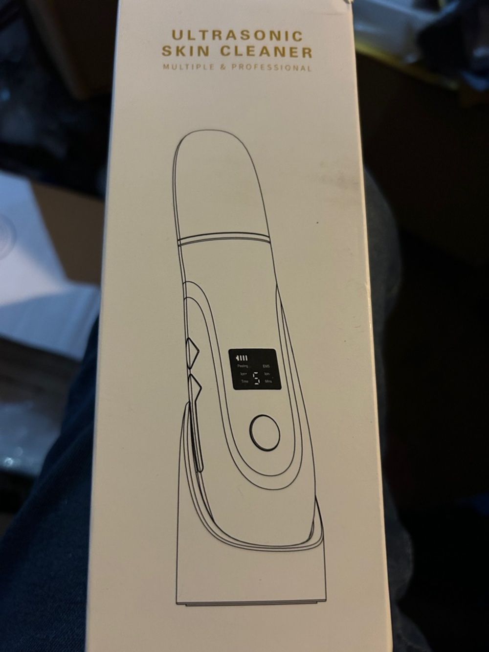 Ultrasonic Skin Cleaner - White
